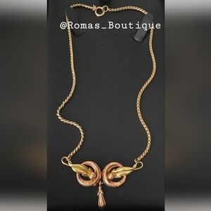 Vintage Vandell 12k GF Elegant Necklace
